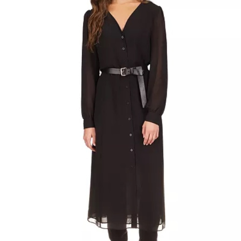 MICHAEL Michael Kors Black Long Sleeve Dress